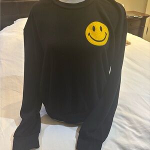 Aviator nation crew neck smiley collection - size small